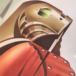 1991 Disney The Rocketeer movie calendar poster